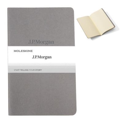 Moleskine Cahier Ruled Notebook - 5 in. x 8.25 in. - J.P. Morgan