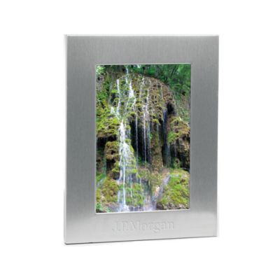 Silver Acclaim Photo Frame - 5 in. x 7 in. - J.P. Morgan