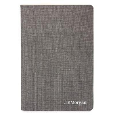 Linen Soft Cover Journal - 5.5 in. x 8 in. - J.P. Morgan