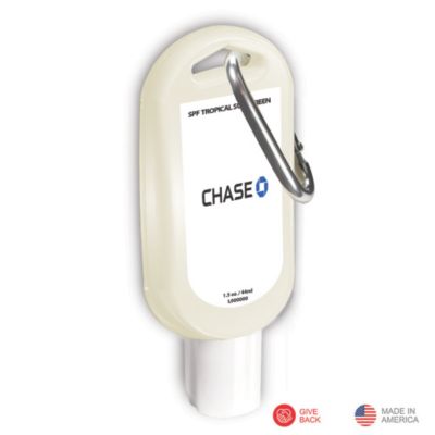 SPF 30 Sunscreen Tottle with Carabiner - Chase