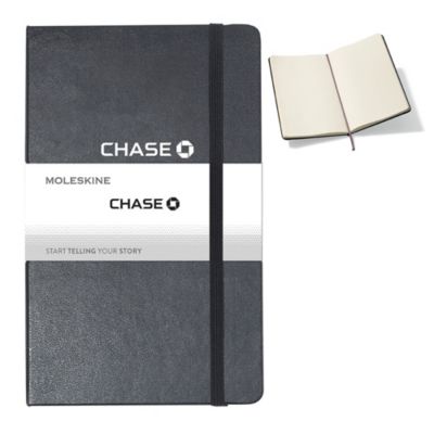 Moleskine Hard Cover Notebook - 5 in. x 8.25 in. - Chase