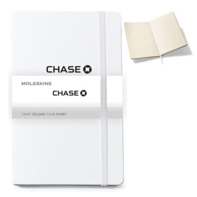 Moleskine Hard Cover Notebook - 5 in. x 8.25 in. - Chase