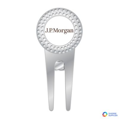 Divot Tool with Magnetic Ball Marker - J.P. Morgan