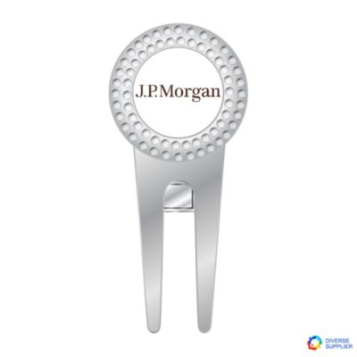 Divot Tool with Magnetic Ball Marker - J.P. Morgan