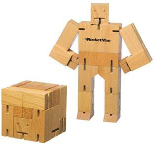 Areaware Cubebot - 5.5 in. x 4.25 in.