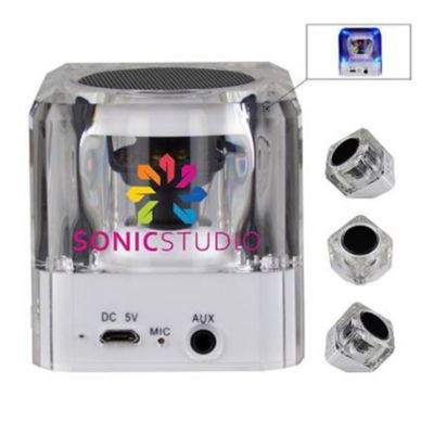 Sonic Boom Bluetooth Speaker with Flashing LED Lights