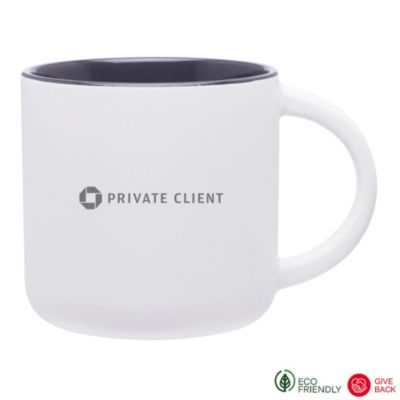 Minolo Ceramic Mug Grey - 14 oz. - CPC