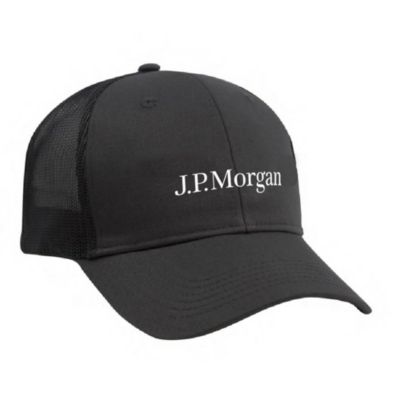 Clique Structured Mesh Back Hat - J.P. Morgan