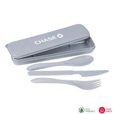 Bamboo Fiber Cutlery Set - Chase