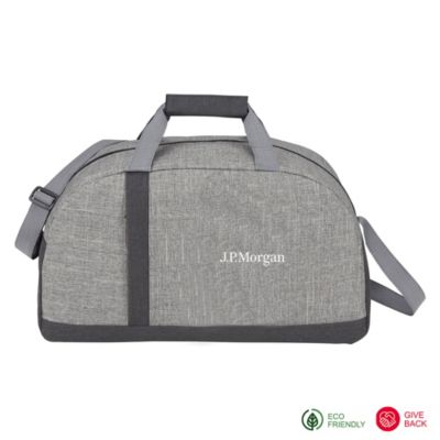 Reclaim Two-Tone Recycled Sport Duffel - J.P. Morgan