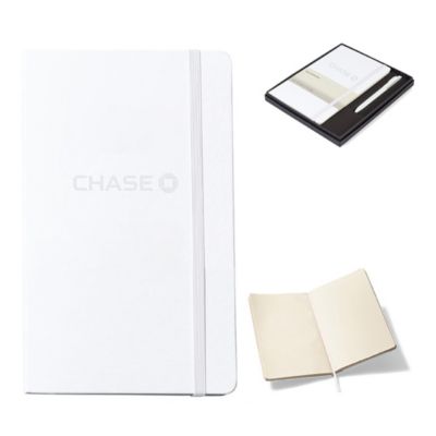 Moleskine Large Notebook and GO Pen Gift Set - Chase