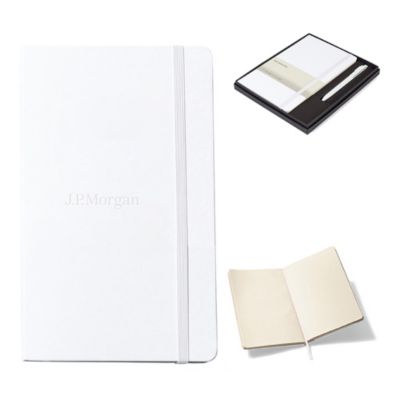 Moleskine Large Notebook and GO Pen Gift Set - J.P. Morgan