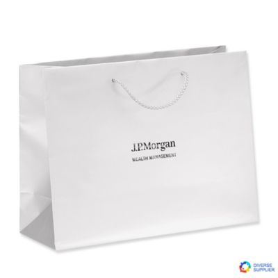 London Eurotote Matte Paper Gift Bag - JPMWM