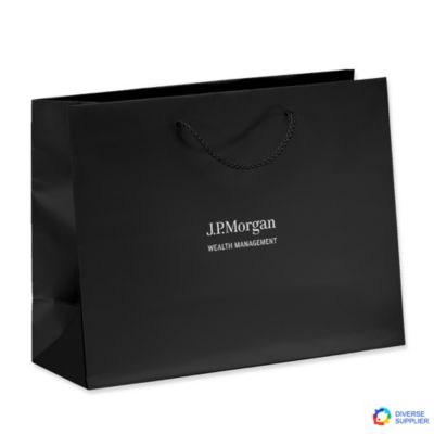 London Eurotote Matte Paper Gift Bag - JPMWM
