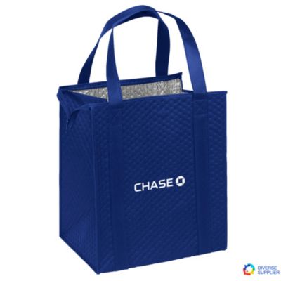 Therm-O Tote Reusable Tote Bag -13 in. x 10 in. x 15 in. - Chase
