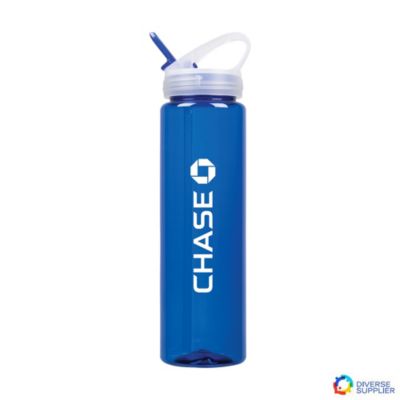 Bottle with Flip Straw Lid - 32 oz. - Chase