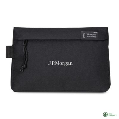 Renew rPET Zippered Pouch - J.P. Morgan