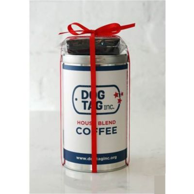 Dog Tag Bakery Coffee Tin and Brownie - Chase Business Banking - Spanish