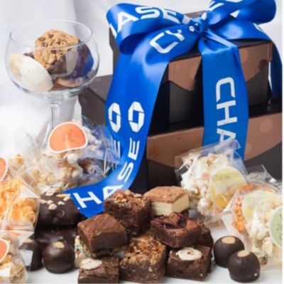 Brownie Points Mini Skyscraper of Sweets - Chase Business Banking - Mandarin