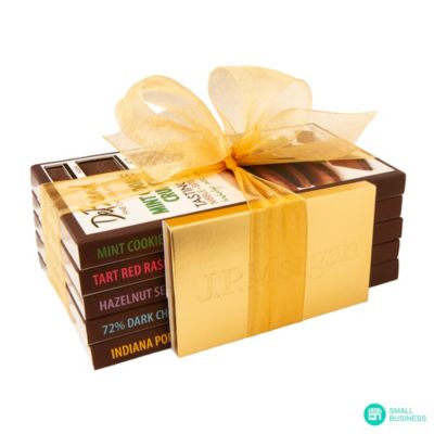 DeBrand Fine Chocolates Tasting Bar Gift Tower - J.P. Morgan