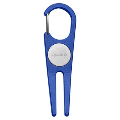 Aluminum Divot Tool With Ball Marker - Chase