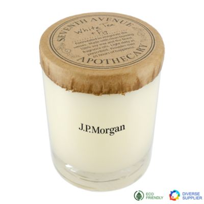 Seventh Avenue Apothecary White Tea and Fig Glass Jar Candle - 11 oz. - J.P. Morgan