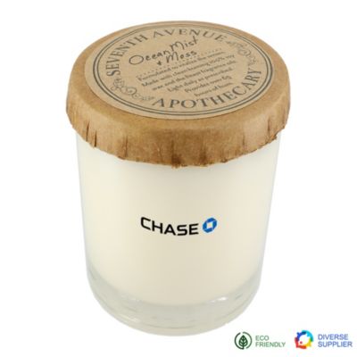 Seventh Avenue Apothecary Ocean Mist and Moss Glass Jar Candle - 11 oz. - Chase