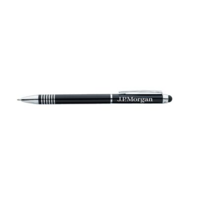 Metal Twist Stylus Pen - J.P. Morgan