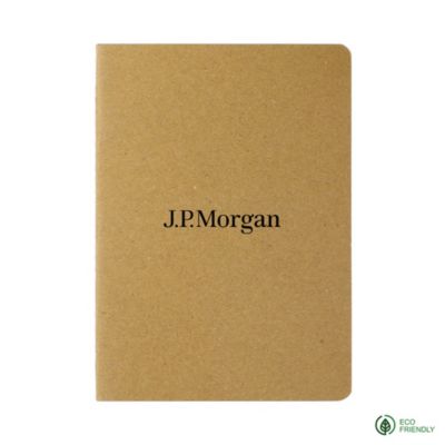 Recycled Pocket Notebook - 5 in. x 7 in. - J.P. Morgan