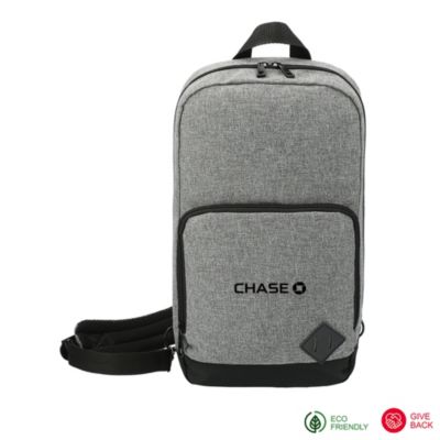 Graphite Deluxe Recycled Sling Backpack - Chase