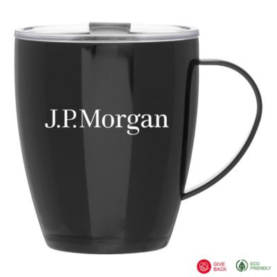 Haus Stainless Steel Mug - 12 oz. - J.P. Morgan