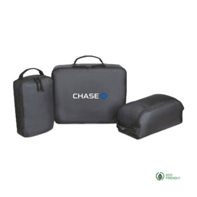Renew rPET 3 Piece Packing Cube Set - Chase