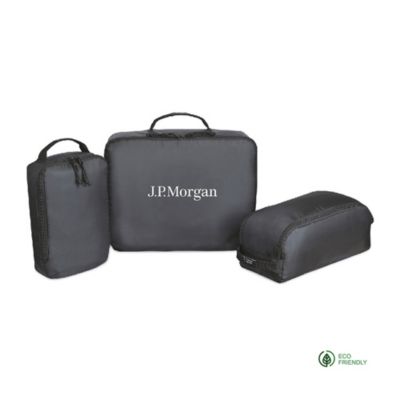 Renew rPET 3 Piece Packing Cube Set - J.P. Morgan