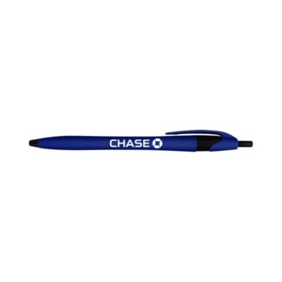 Ellie Rubberized Dart Pen - Chase