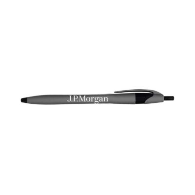 Ellie Rubberized Dart Pen - J.P. Morgan