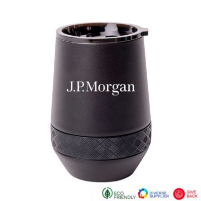 Recess Stemless Tumbler - 10 oz. - J.P. Morgan