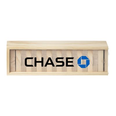 Tumbling Tower Wood Block Stacking Game - Chase