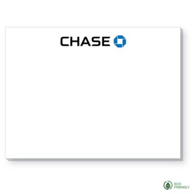 Souvenir Eco-Friendly Sticky Notepad - 25 Sheets - 4 in. x 3 in. - Chase