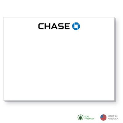 Souvenir Eco-Friendly Sticky Notepad - 25 Sheets - 4 in. x 3 in. - Chase