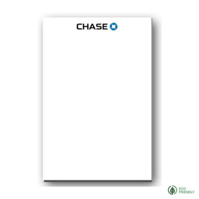Souvenir Eco-Friendly Sticky Notepad - 25 Sheets - 4 in. x 6 in. - Chase