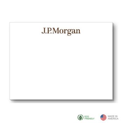 Souvenir Sticky Note - 4 in. x 3 in. - 25 Sheets - J.P. Morgan