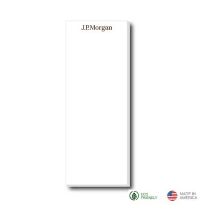 Souvenir Sticky Note - 3 in. x 8 in. - 25 Sheets - J.P. Morgan