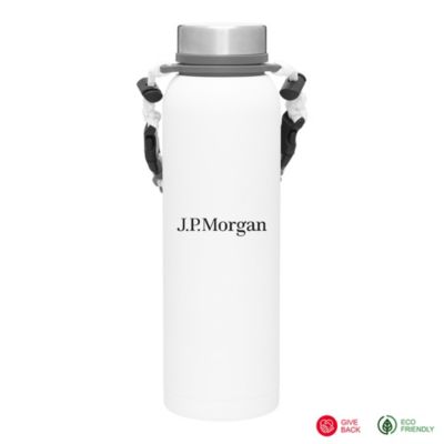 Stainless Steel Thermal Bottle - 32 oz. - J.P. Morgan