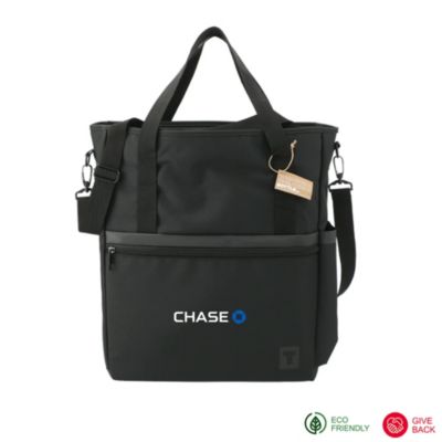 Tranzip Recycled Computer Tote - Chase