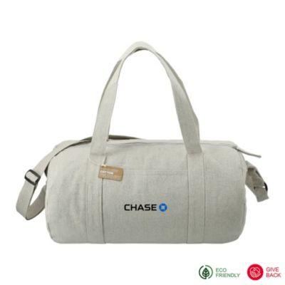 Repose Recycled Cotton Barrel Duffel - 10 oz. - Chase
