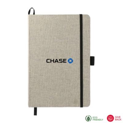 Recycled Cotton Bound JournalBook Set - 5.5 in. x 8.5 in. - Chase