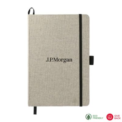 Recycled Cotton Bound JournalBook Set - 5.5 in. x 8.5 in. - J.P. Morgan