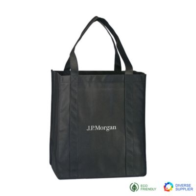 Big Storm Reusable Tote Bag - 13 in. L x 10 in. D x 15 in. H - J.P. Morgan