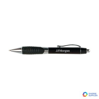 Wolverine Metallic Gripper Pen - J.P. Morgan