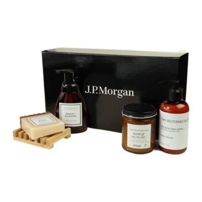 Tiki Botanicals Self Care Gift Box - Honey Almond Collection - J.P. Morgan